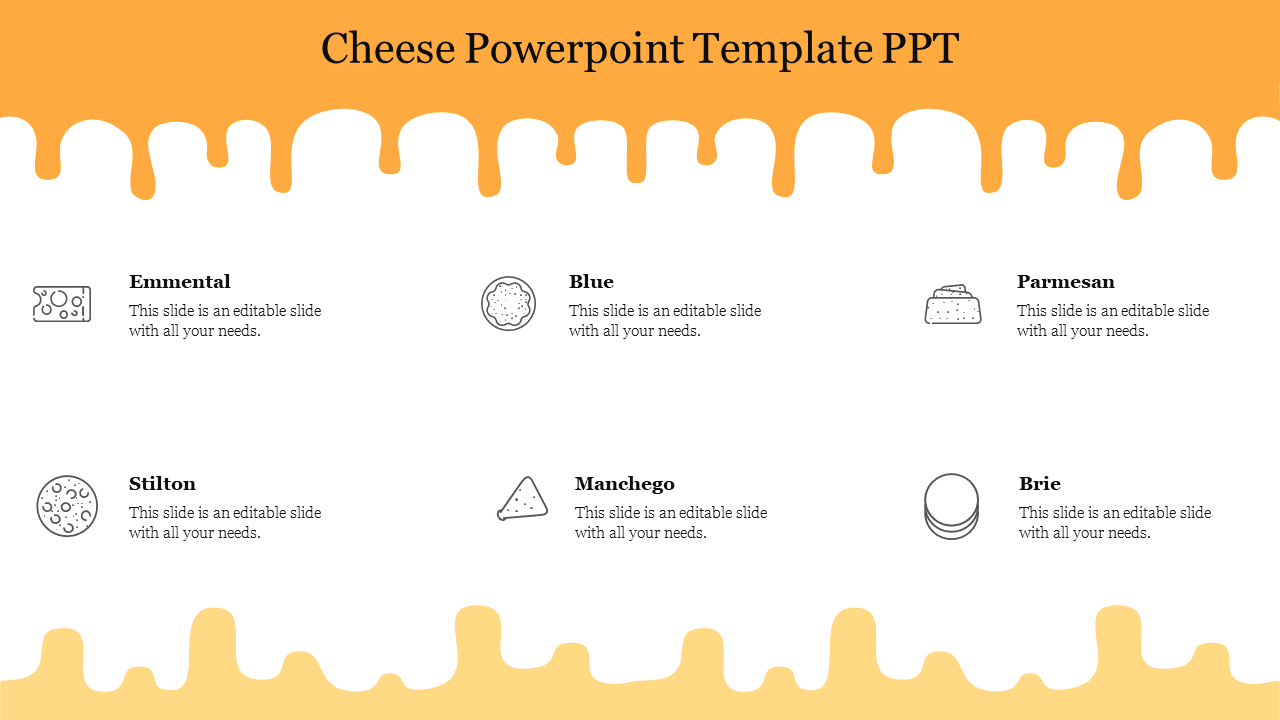 Cheese Powerpoint Template PPT